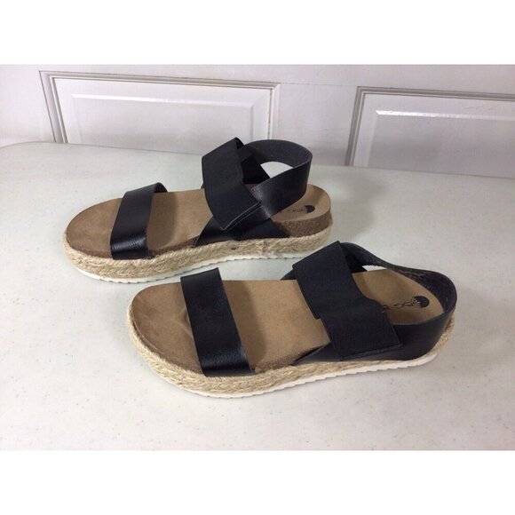 BIG BUDDHA Platform Sandals Womens 7 - Picture 1 of 6